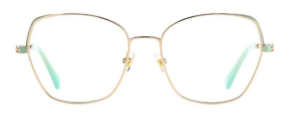 Kate Spade Zeena/G 0PEF Gold Green Geometric Women's Eyeglasses