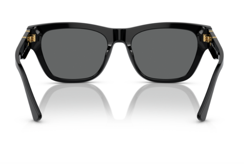 Versace 0VE4438BF 108/87 - Dark havana/Dark grey Square Men's Sunglasses