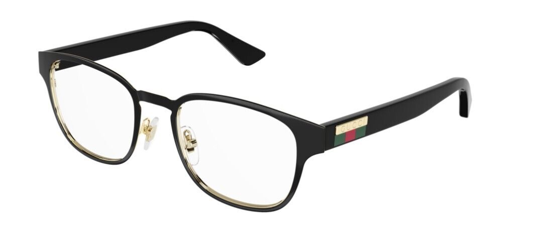 Gucci GG1118O 001 Black Square Men's Eyeglasses