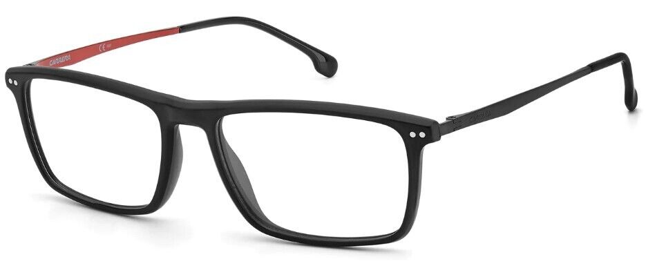 Carrera Carrera 8866 0003 00 Matte Black Rectangular Men's Eyeglasses