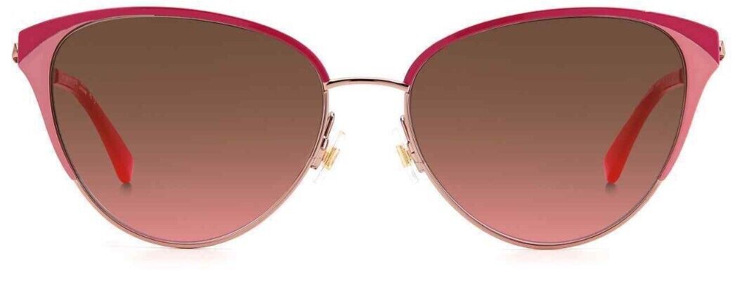 Kate Spade Ianna/G/S 0000/M2 Rose Gold/Brown/Pink Gradient Cat-Eye Sunglasses