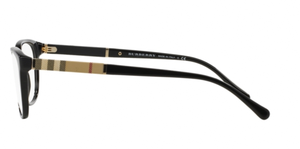 Burberry BE2172 3001 Black Cat Eye Women's Eyeglasses