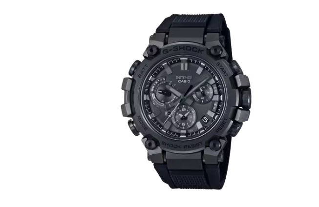 Casio G-Shock Analog Black Dial Resin Band Men's Watch MTGB3000B-1A
