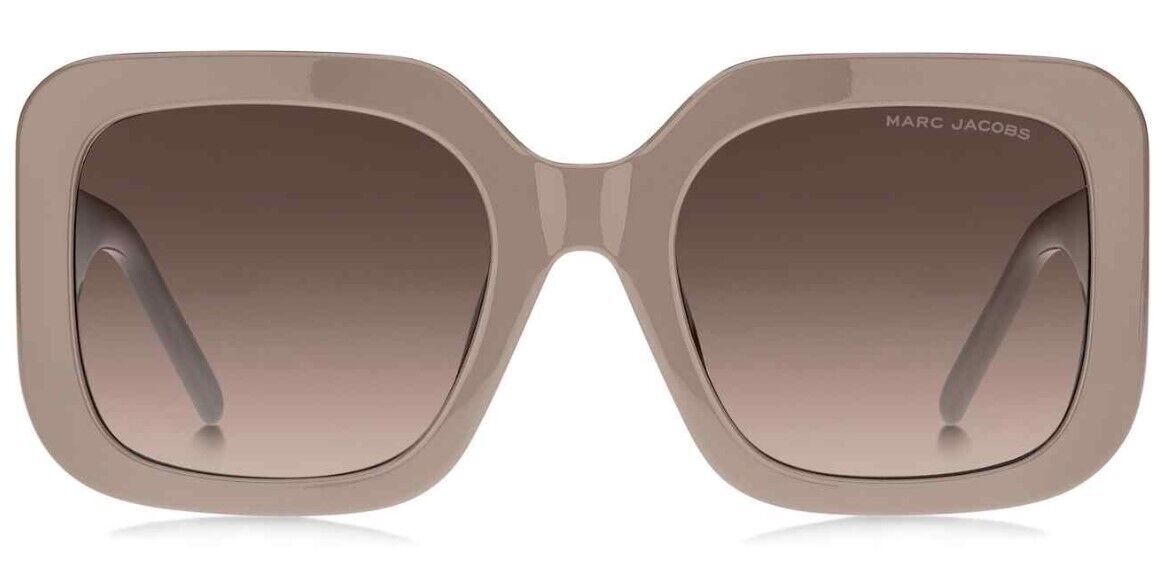 Marc Jacobs MARC-647/S 0690/HA Biege/Brown Gradient Square Sunglasses