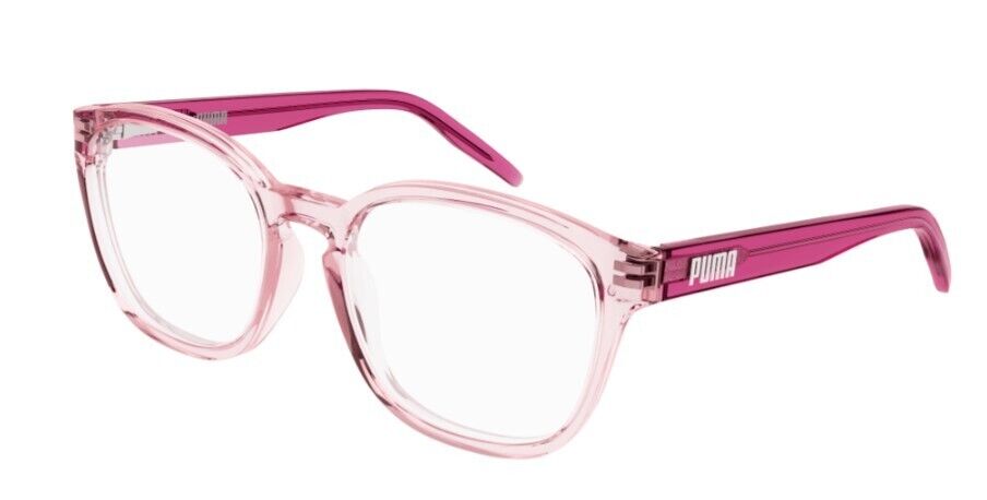Puma PJ0042O 007 Pink-Fuchsia Panthos Full-Rim Junior Eyeglasses