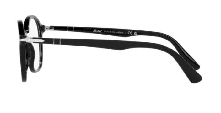 Persol 0PO3296V 95 Black Square Unisex Eyeglasses