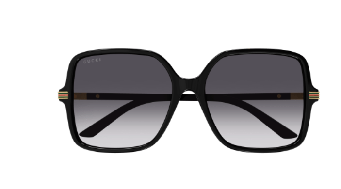 Gucci GG1448SA 001 Black/Grey Oversized Square Gradient Women's Sunglasses