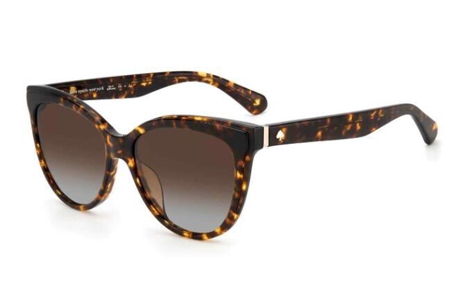 Kate Spade Daesha/S 0086/LA Havana/Brown Gradient Polarized Women's Sunglasses