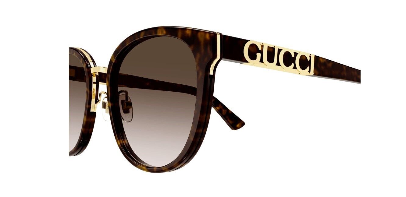 Gucci GG1190SK 002 Havana/Gradient Brown Women's Sunglasses