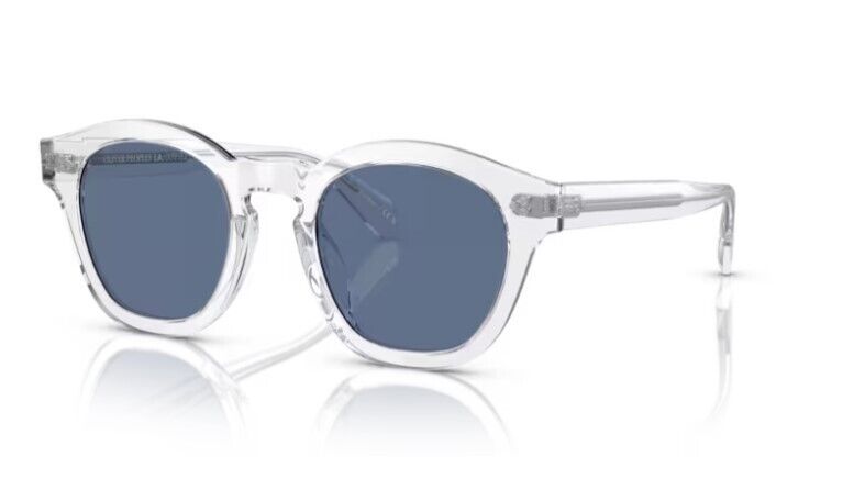 Oliver Peoples 0OV5382SU Boudreau L.A 110180 Crystal/Blue Unisex Sunglasses