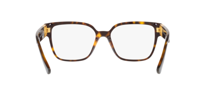 Versace VE3329B 108 Havana Square Women's Eyeglasses