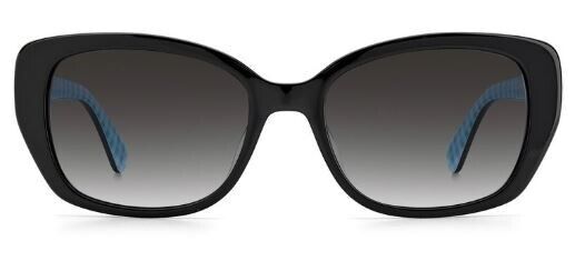 Kate Spade Kenzie/G/S 07ZJ/90 Black-Green/Grey Gradient Women's Sunglasses