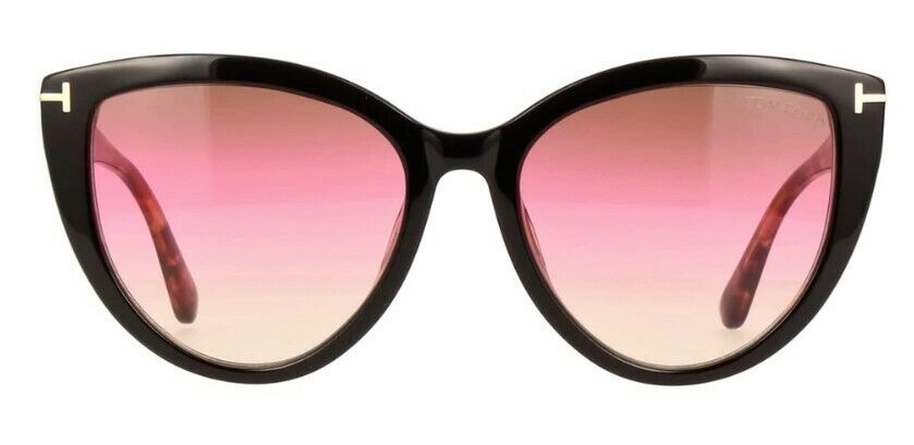 Tom Ford FT0915 Isabella-02 05F Black Pink Havana/Gradient Brown Pink Sunglasses