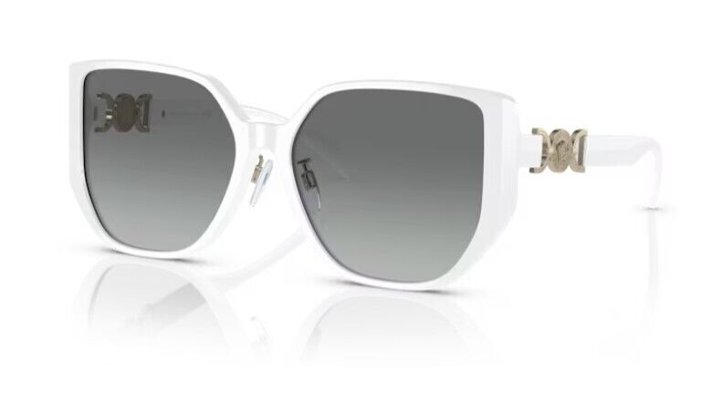 Versace 0VE4449D 314/11 White / Grey Gradient Square Women's Sunglasses