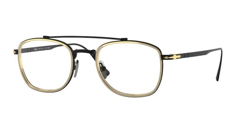 Persol 0PO5005VT 8008 Black /Gold Men's  Eyeglasses
