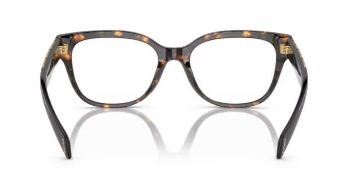 Versace 0VE3338 5404 Havana/ Clear Square 52 MM Women's Eyeglasses