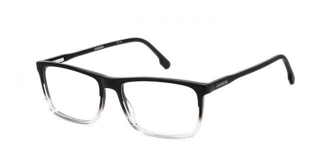 Carrera 225 008A Black/Grey Rectangle Men's Eyeglasses