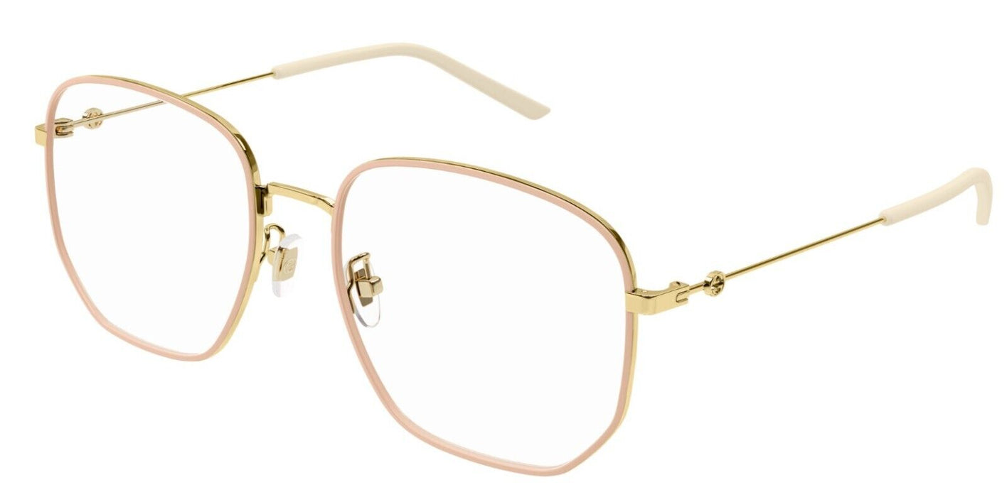 Gucci GG1197OA 002 Gold Square Women's Eyeglasses