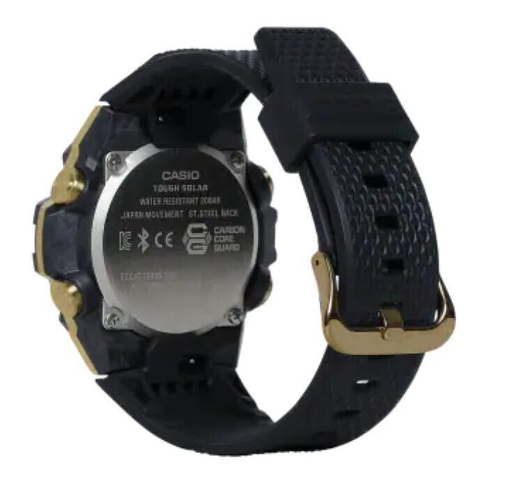 Casio G-Shock G-Steel Tough Solar Mobile Link Feature Men's Watch GSTB400GB1A9
