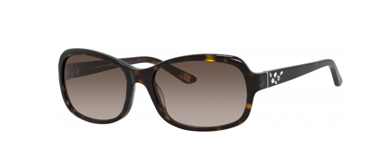 Saks Fifth Avenue SAKS 88/S 0086 Dark Havana/Brown Gradient Sunglasses
