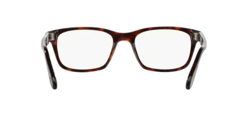 Persol 0PO3012V 24 Brown Havana/ Silver Square Men's Eyeglasses