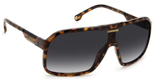 Carrera 1046/S 0086/9O Havana/Grey Shaded Rectangle Men's Sunglasses