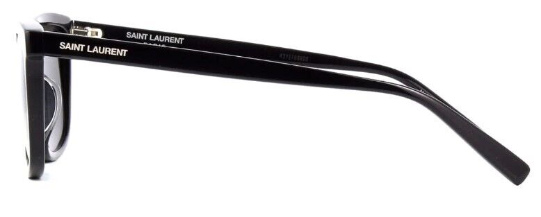 Saint Laurent SL501 001 Black/Black Square Full-Rim Unisex Sunglasses