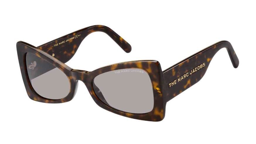 Marc Jacobs MARC-553/S 0086/IR Havana/Grey Cat Eye Women's Sunglasses