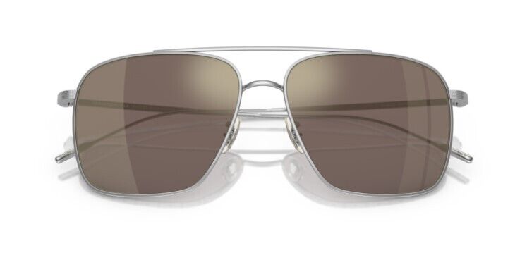 Oliver Peoples 0OV1320ST Dresner 50365D Silver/Chrome Taupe Unisex Sunglasses