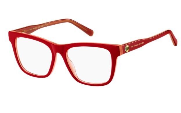 Marc Jacobs MARC-630 0C9A/00 Red Rectangle Women's Eyeglasses
