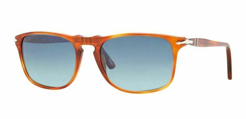 Persol 0PO3059S 96/S3 Terra Di Siena/Blue Gradient Polarized Unisex Sunglasses