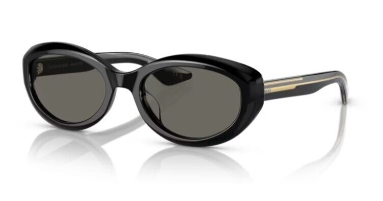 Oliver Peoples 0OV5513SU-1969C 1005P2 Black/Carbon Grey Round Women's Sunglasses