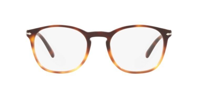Persol 0PO3007VM 1160 Tortoise Dark/Light Brown Square Men's Eyeglasses