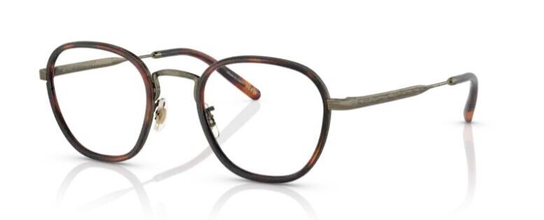 Oliver Peoples 0OV1316T Lilleto r 5284 Antique Gold 48mm Round Men's Eyeglasses