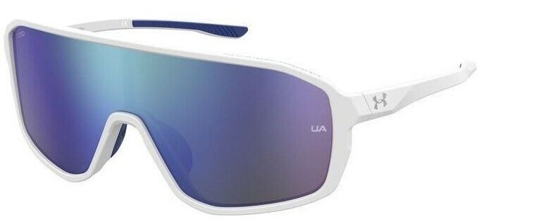 Under Armour UA-GAMEDAY/G 0WWK/W1 White-Blue/Blue ML Shield Unisex Sunglasses