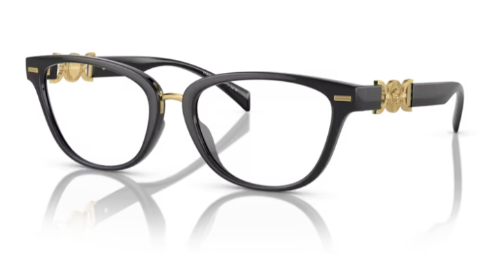 Versace VE3336U GB1 Black Cat-Eye Women's Eyeglasses