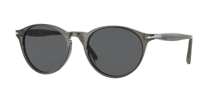 Persol 0PO3092SM 1103B1 Dark Transparent Grey/Dark Grey Men's Sunglasses