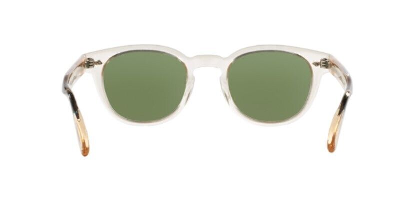 Oliver Peoples 0OV5036SF Sheldrake Sun 109452 Buff/Green Unisex Sunglasses