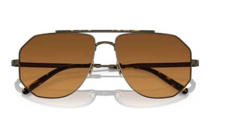 Oliver Peoples 0OV1317ST Moraldo 528478 Antique Gold/Cognac Men's Sunglasses
