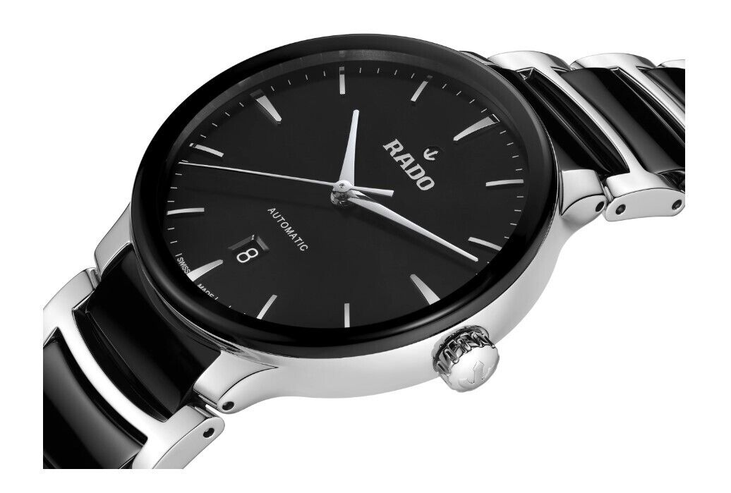 Rado Centrix Automatic High Tech Ceramic Black Dial Unisex Watch R30018152