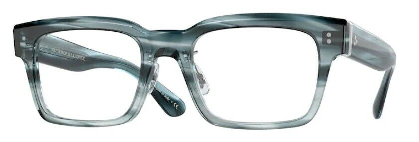 Oliver Peoples 0OV5470F Hollins 1704 Washed Lapis Rectangle Unisex Eyeglasses