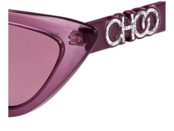 Jimmy Choo Sparks/G/S-08CQ/U1 Cherry Cat-Eye Women's Sunglasses