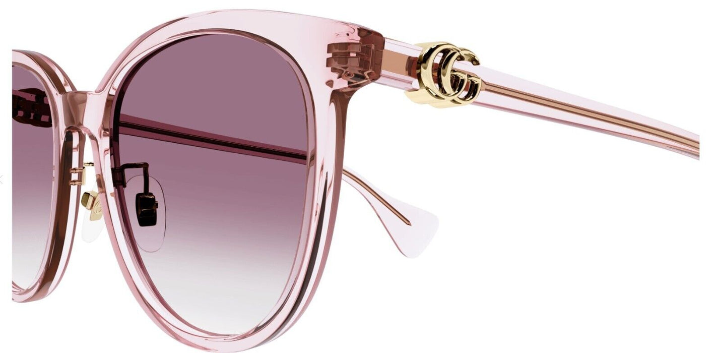 Gucci GG1180SK 005 Pink/Violet Gradient Cat Eye Women's Sunglasses