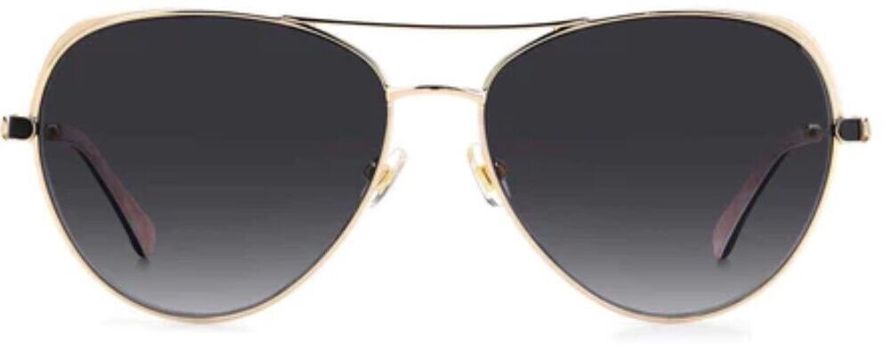 Kate Spade Katalina/G/S 0J5G/9O Gold/Grey Shaded Oval Women's Sunglasses