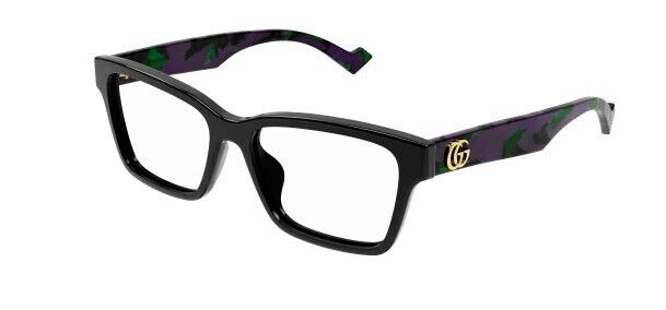 Gucci GG1476OK 003 Black Square Women Eyeglasses