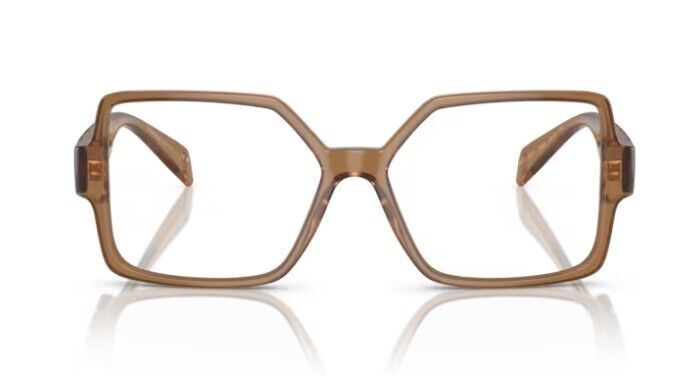 Versace 0VE3337 5403 Opal beige/ Clear Square Women's Eyeglasses