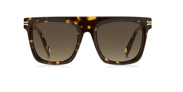 Marc Jacobs MJ/1044/S 0086/HA Havana/Grey Gradient Rectangle Women's Sunglasses