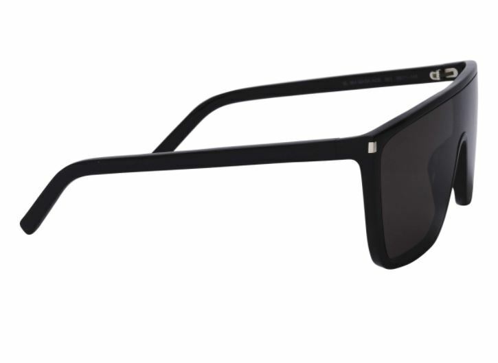 Saint Laurent SL 364 MASK ACE 001 Black/Black Square Unisex Sunglasses239.99