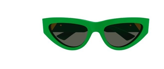 Bottega Veneta BV1176S 003 Green/Green Cat Eye Women's Sunglasses