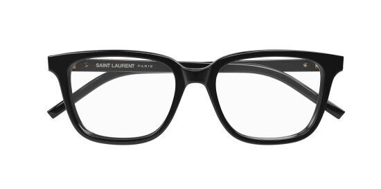 Saint Laurent SL M 110/F 001 Black Square Women's Eyeglasses